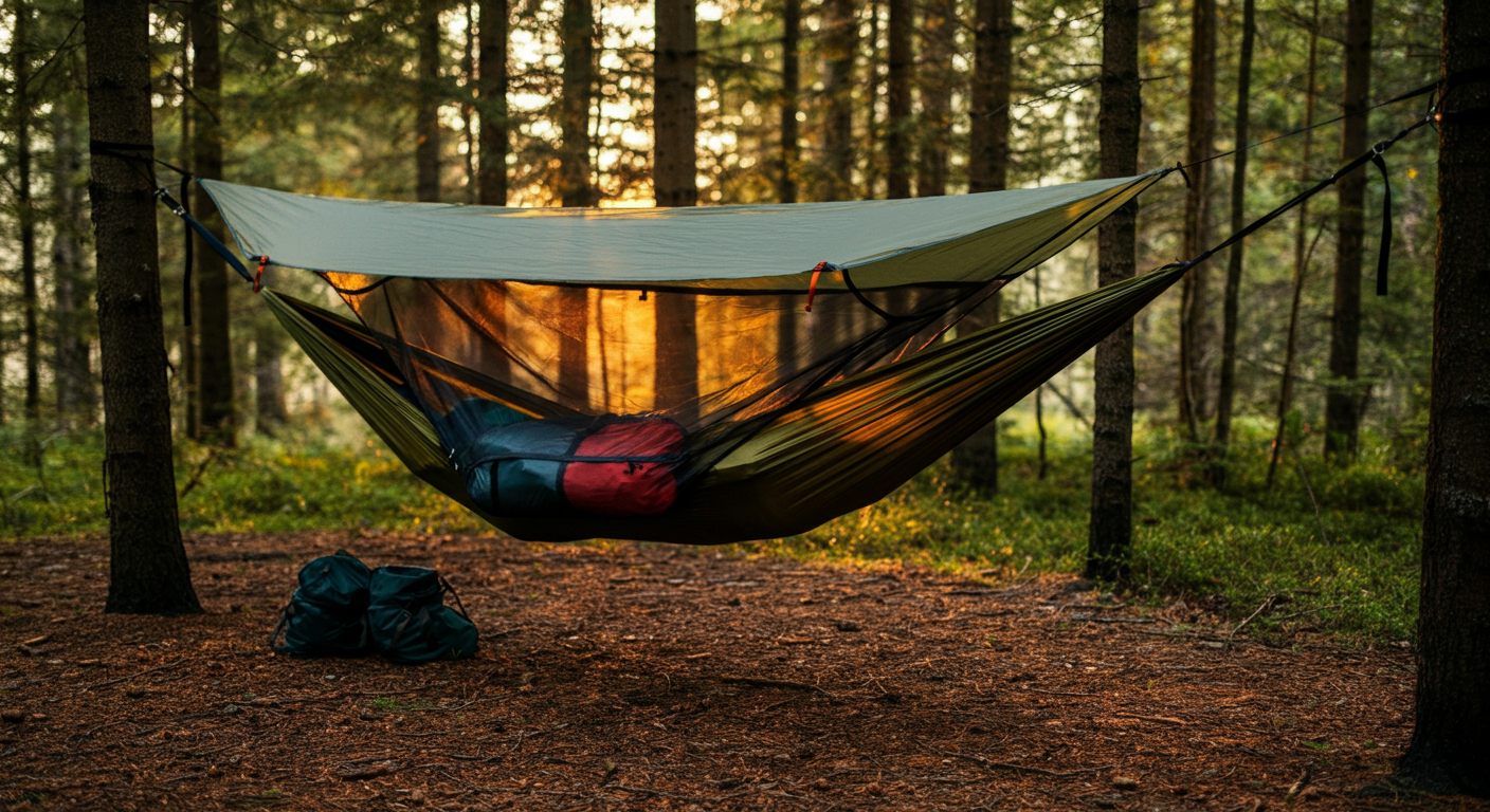 Aerial mode setup diagram with labeled components